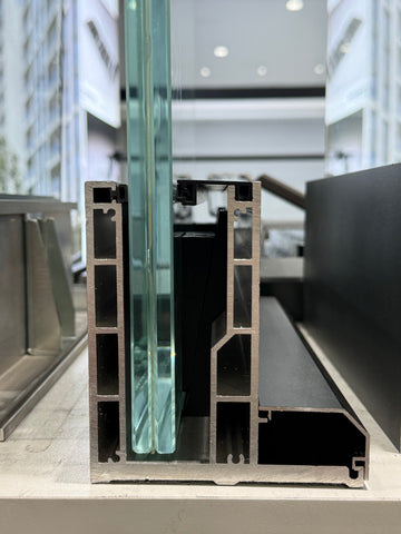 115 Series Reinforced Aluminum Glass Railing System| JIMEI Glass Railing Profile
